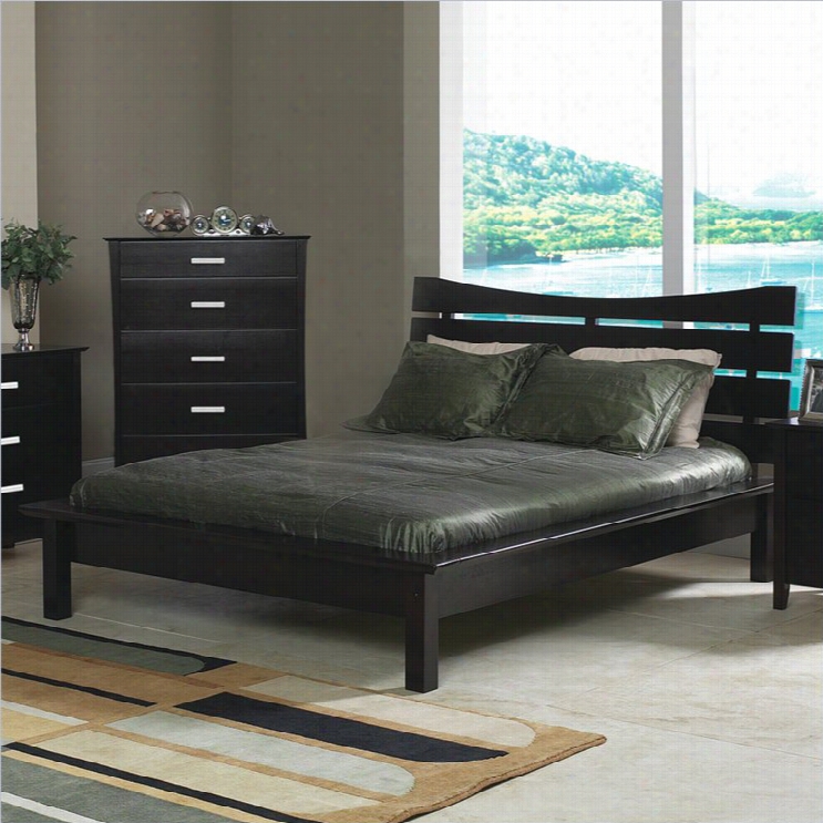 Coaster Cappucci No Brown Queen Platform  Bed