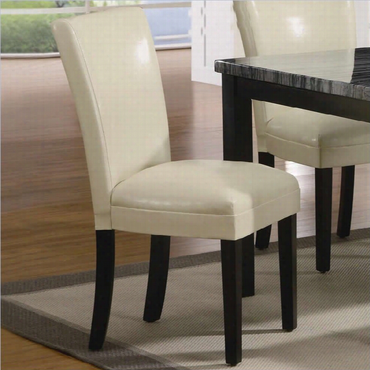 Coastre Carter Upholstered Dining Chair In  Cream