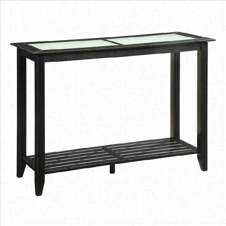 Convenience Concepts Carmel Console Table - Black