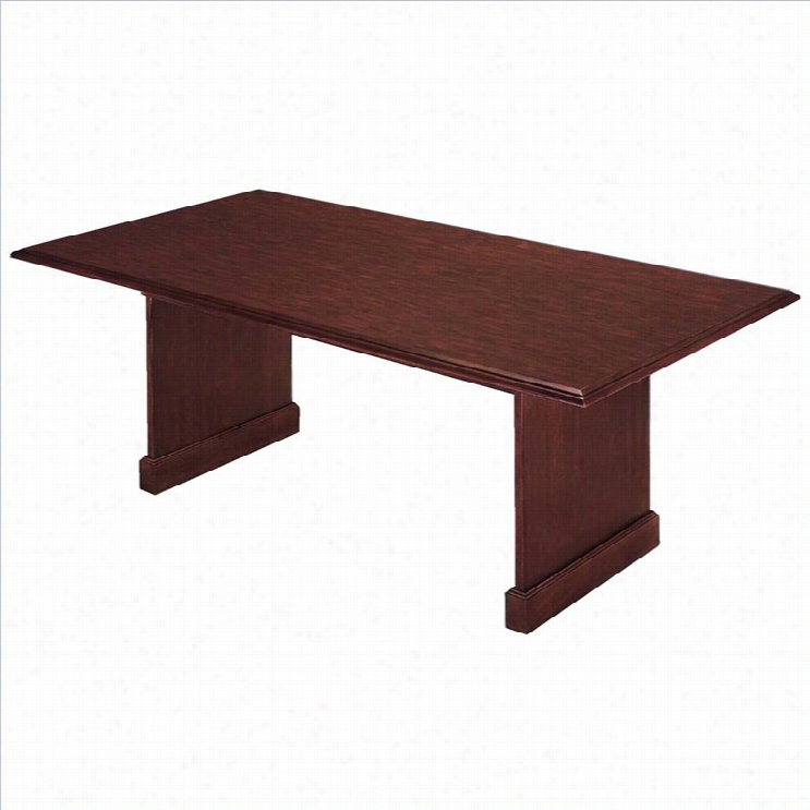 Dmi Governors Rectangular 8' Conference Table In Mahogany