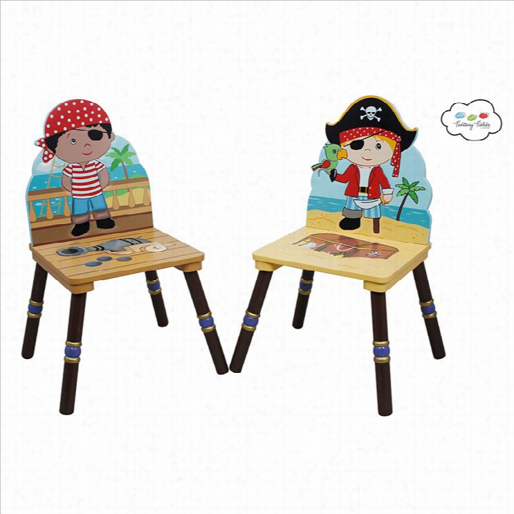 Fantsay Fields Pirates Island Chairs A (s Et Of 2)
