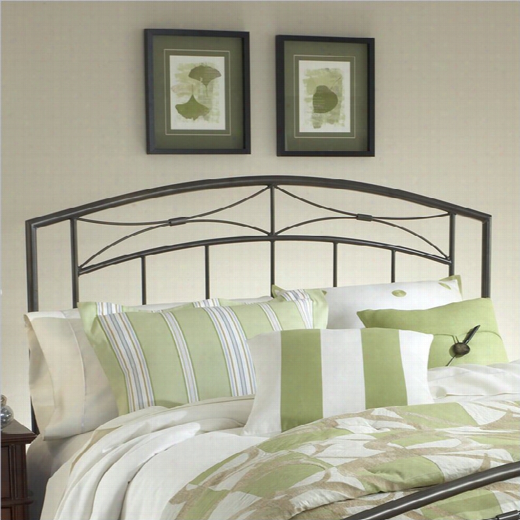 Hillsdale Morris Spindle Headboard In Pewter-twin