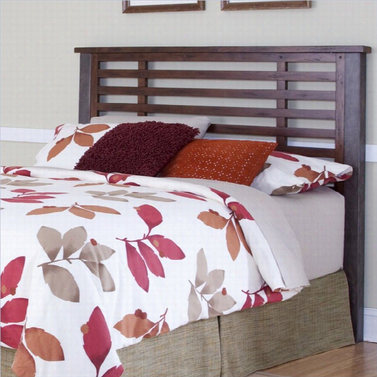 Home Styles Cabin Creek Sslat Headboard In Chestnut-queen - Full