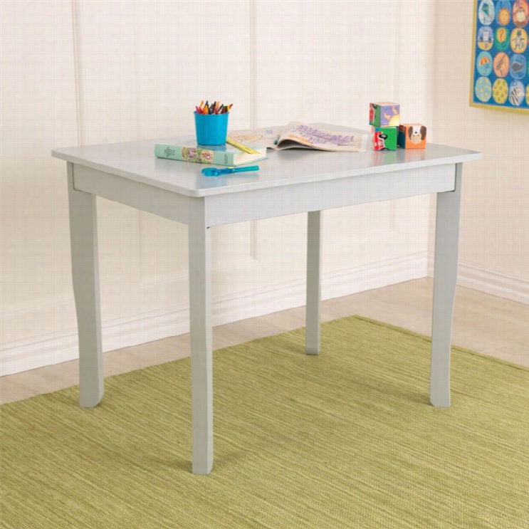 Ki Dkraft Avalon Table Ii In Gray Fog