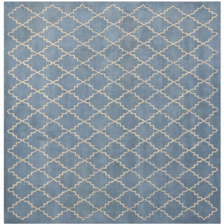 Safavieh Chatham Blue Grey Contemporary Rug - Square 5'