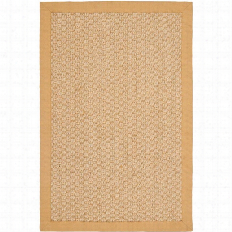 Safavieh Natural Fiber Sisal Runner Rug Nf525f-28 In Maize