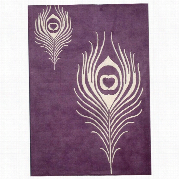 Safavieh Soho Accett Rug In Purple / Ivory