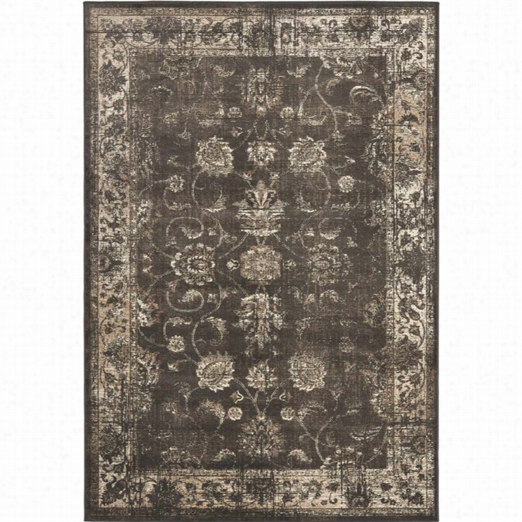 Safavieh Vingte Soft Anthracite Traditional Rug - 10' X 14'