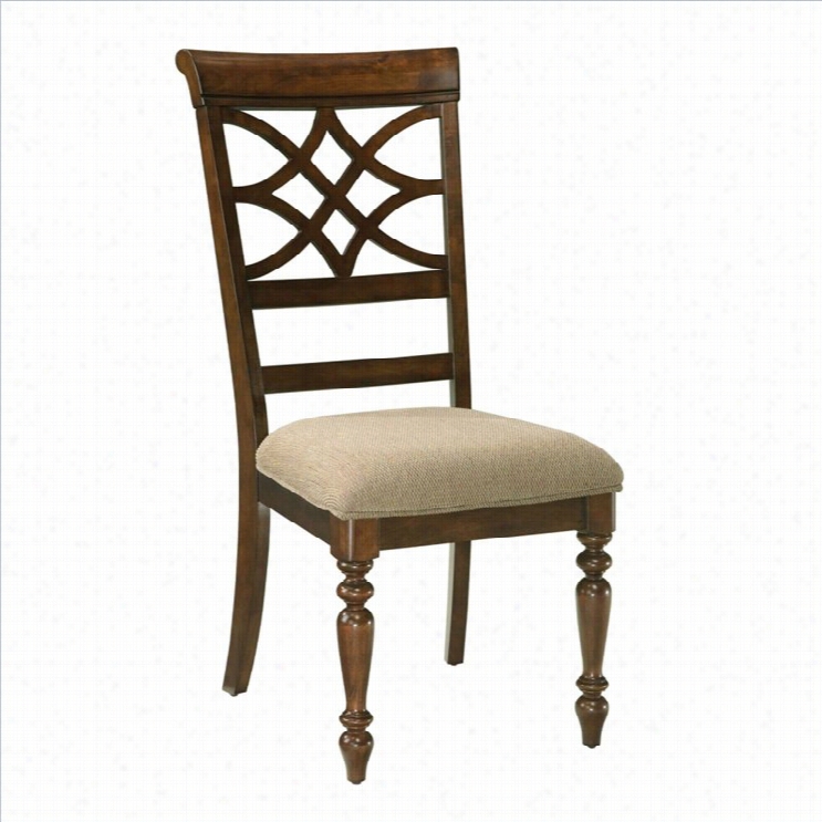 Standard Furniture Mont Dining Chair In Bfown Cherry