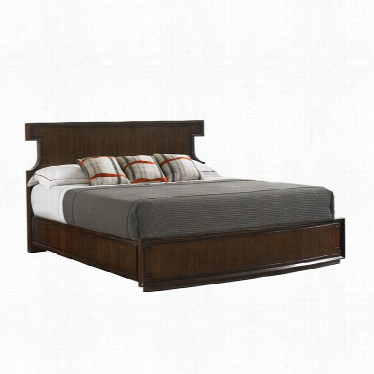 Stanley Furniture Crestaire California King Southridge Bed In Porter