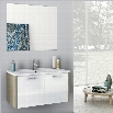 Nameek's ACF Nico 33 Bathroom Vanity Set in Glossy White