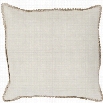 Surya Elsa Down Fill 22 Square Pillow in Beige and Ivory