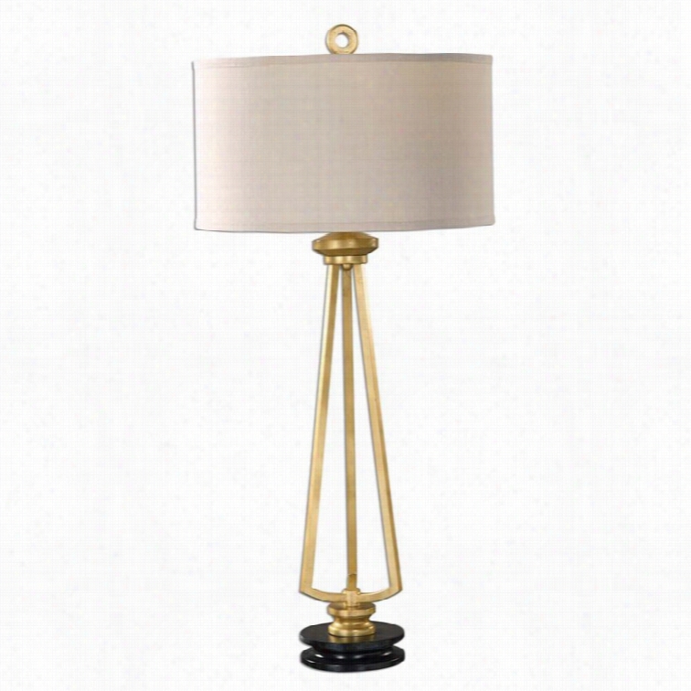 Uttermost Torano Antiqued Gold Lamp