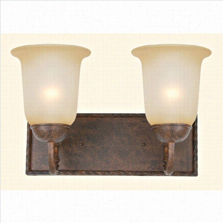 Yosemie Home Deor Mckensi 2 Lights Vanity Lighting In Bronze Patina