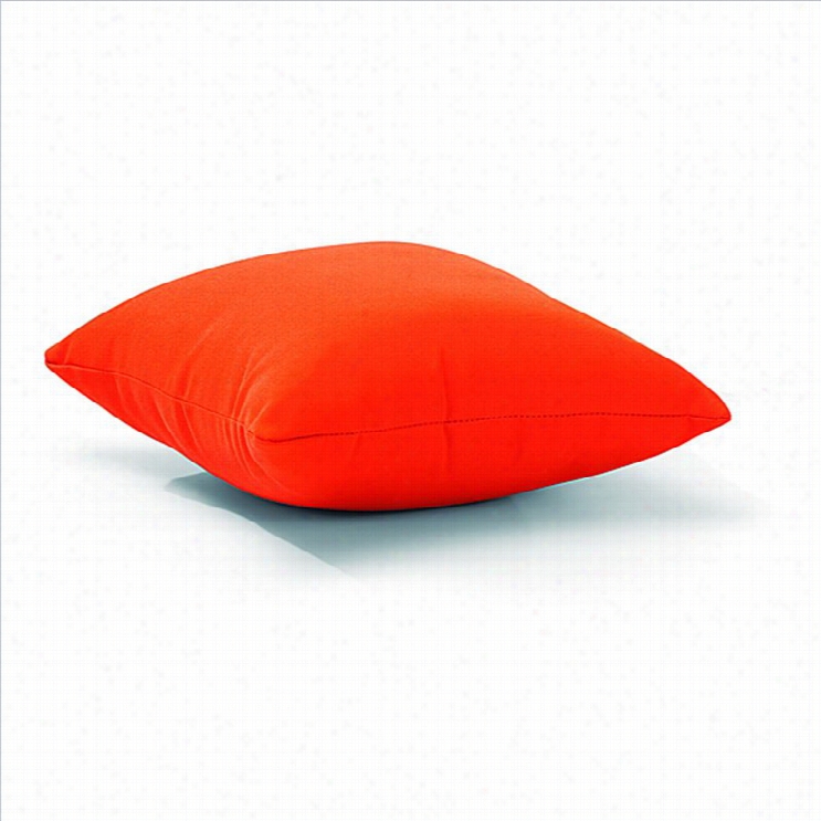 Zuo Laguna Outdoor Pillow In Orange