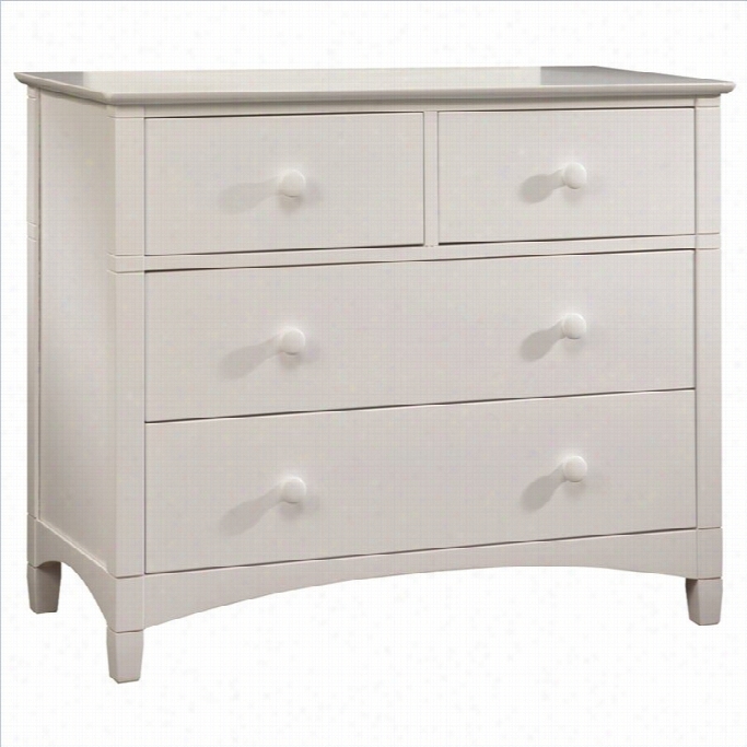 Bolton Furniture Essex 4 Drawer Choose Dresser In White