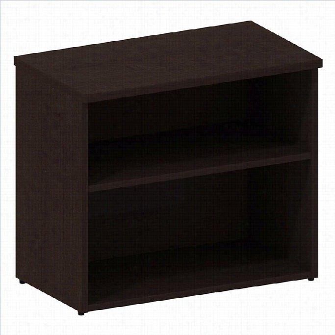 Bush Bbf 300 Series Lower Bookcase Acbinet In Mocha Cehrry