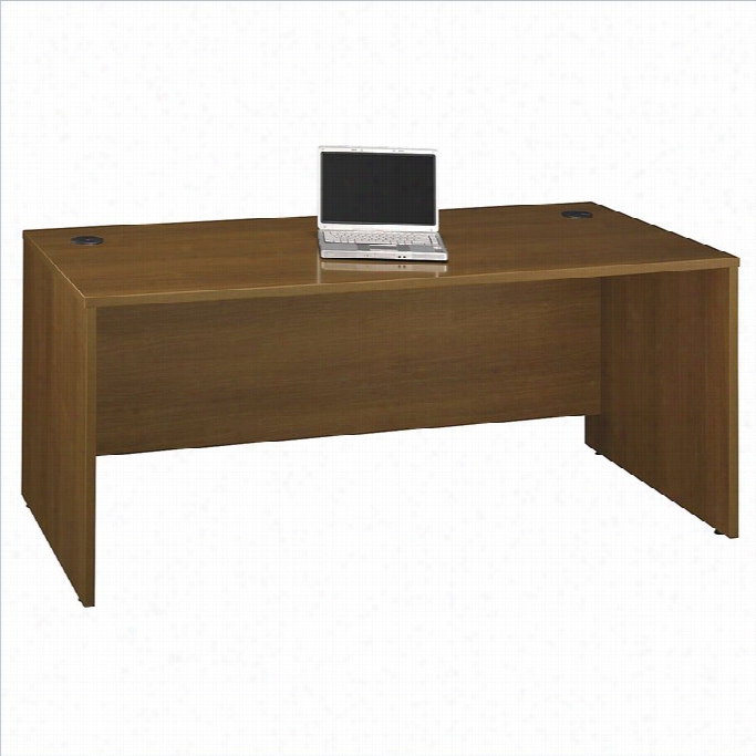 Bush Bbf Series C 72w Desk Shll In Warj Oak