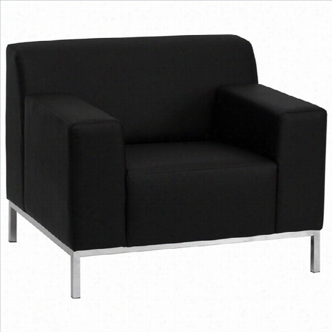Flash Furnitrueh Ercules Definity Sereis Contemporary Chair In Black