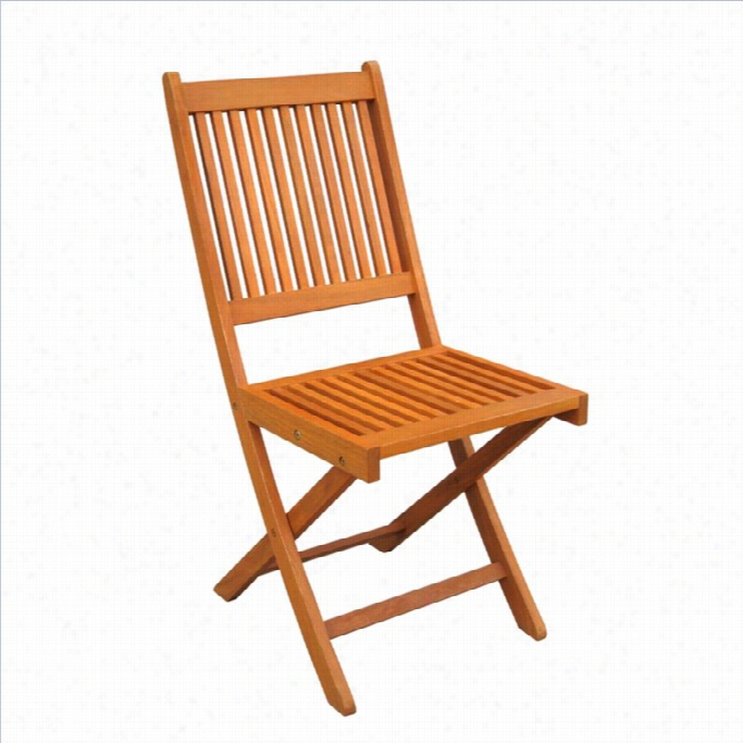 International Caragan Riyal Tahiti Folding Gafden Chair (set Of 2)