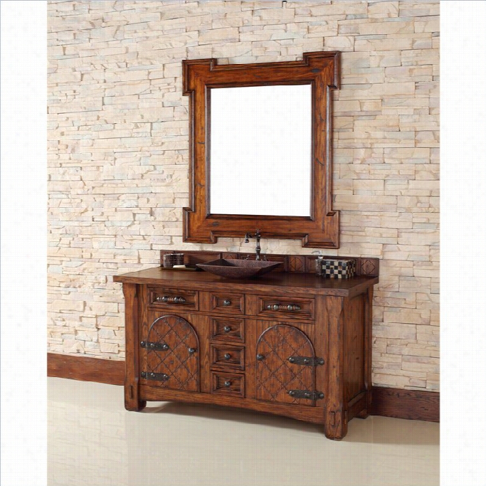 Jakes Martun Marrakesh 60 Single Bathroom Vanity In Relic Amber