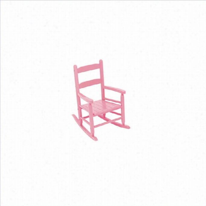 Kidkraft 2-slat Rocking Chair In Pink