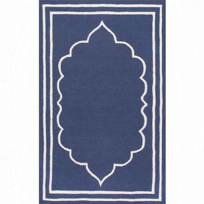 Nuloom 7' 6 X 9' 6 Hand Hooked Tari Rug In Blue