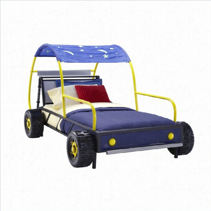 Powell Furniture Dune Buggy Car Twin Bed