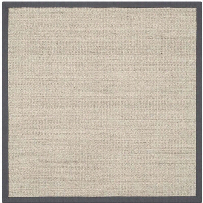 Safavieh Natural Fiber True Rug In Marble / Grey