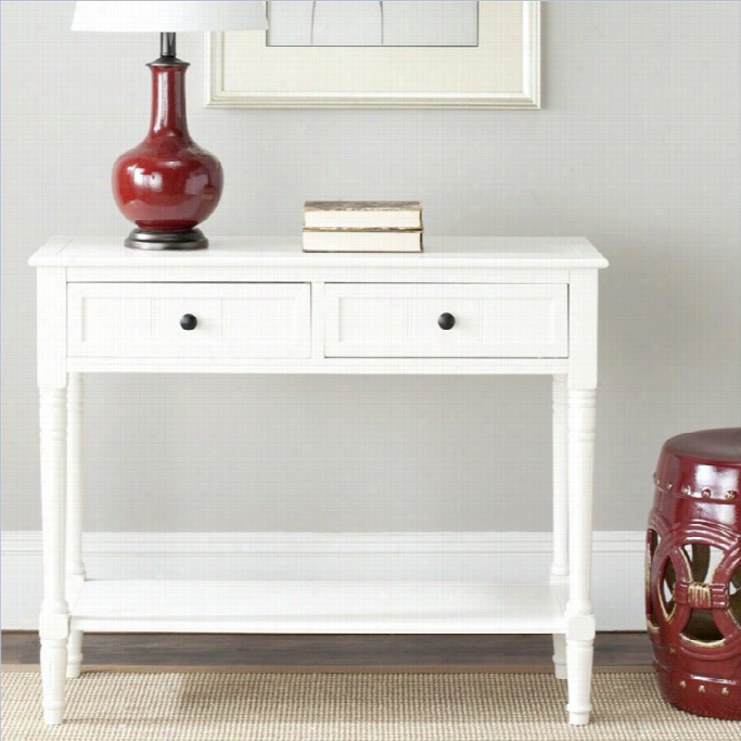 Safavieh Sam Wood Console In Cr Eam