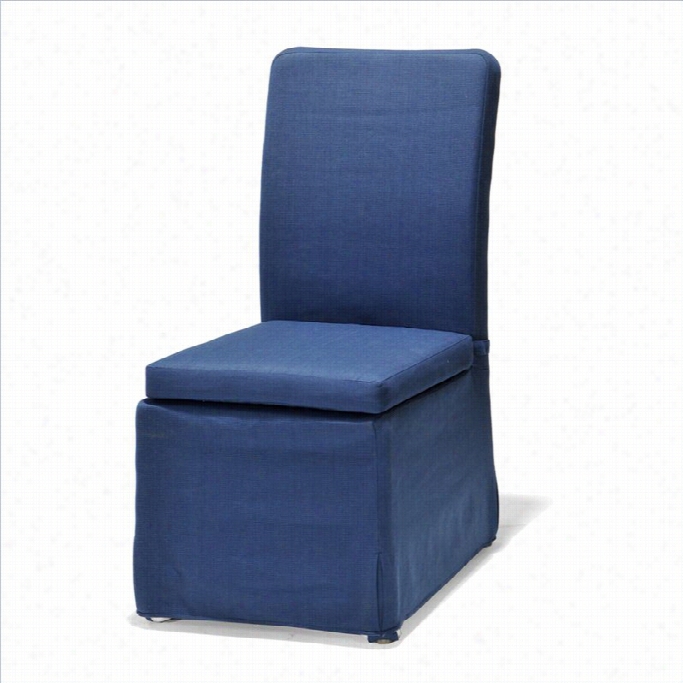 Southern Enterprides Aragon Outdoor Sied Chairs In Denim Blue Sey Of 2