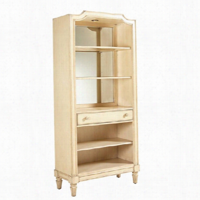 Stanlley Furniture European Cottage Bookcase In Vintage White