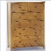 NE Kids School House 5 Drawer Chest in Pecan