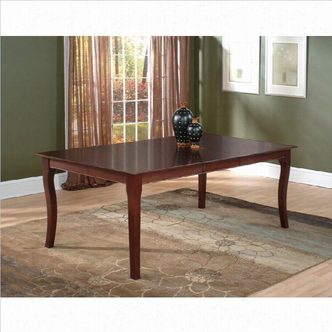 Atlan Tic Furniture Venetian Dining Table In Antique Waln Ut