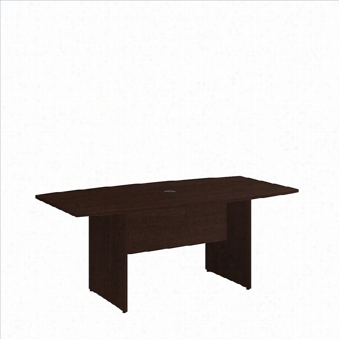 Bush Bbf 72l X 36w Conference Table In Mocha Cherry