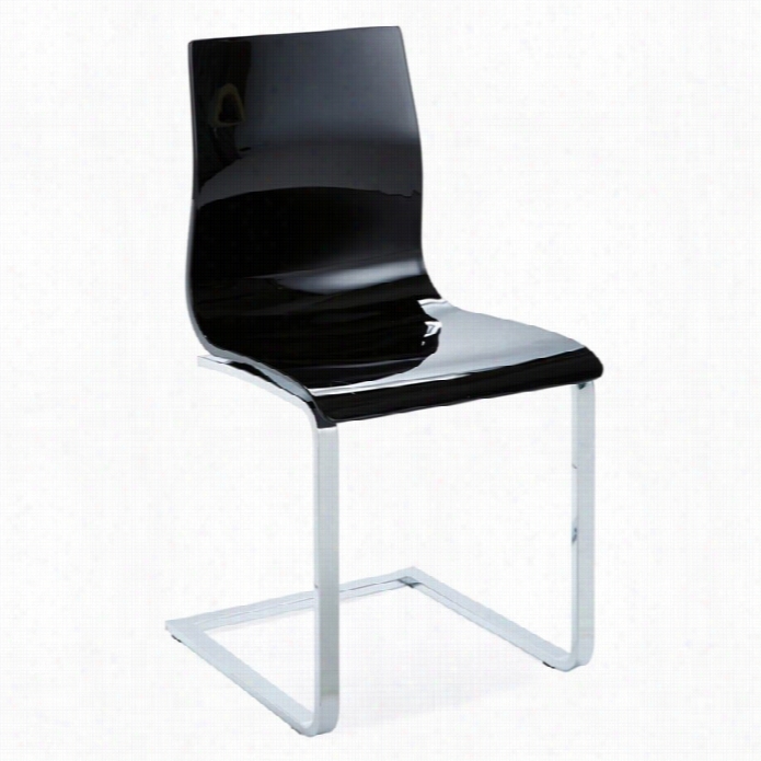 Dmoitaalia Gel-sl  Dining Chair In Black