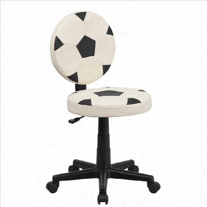 Slang  Furnituresoccer Tassk Office Chair In Balck  Adn White