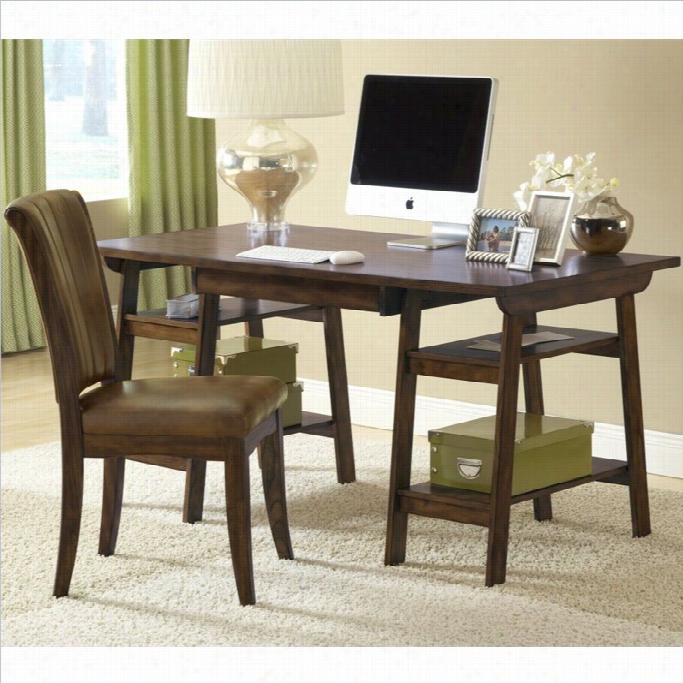 Hillsdale Park Glencomputer Desk And Chair In Cherry