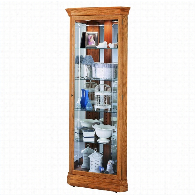 Howard Miller Hammond Corner Display Curio Cabinet