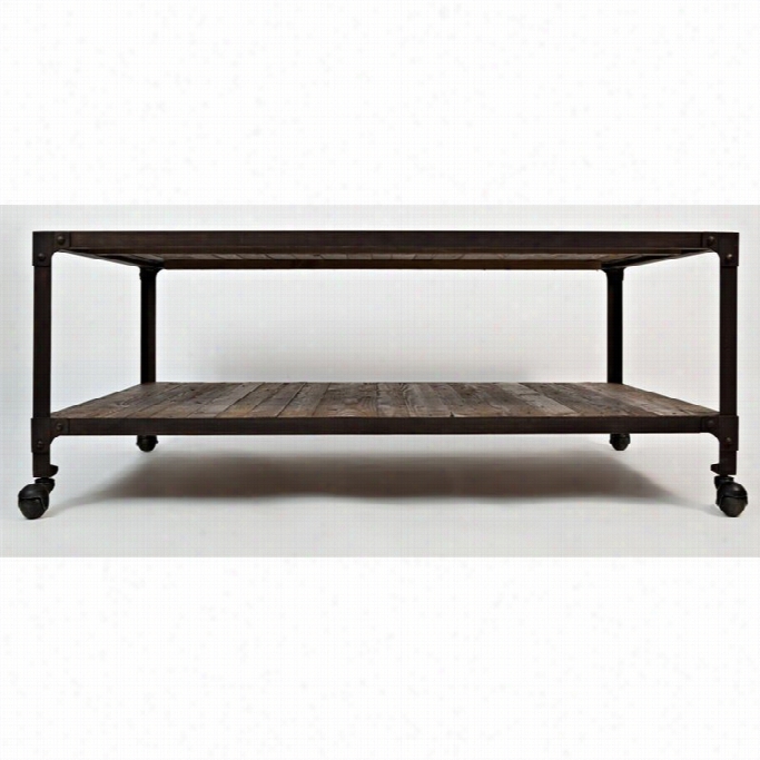 Jofran Franolin Forge Coffee Table In Pine