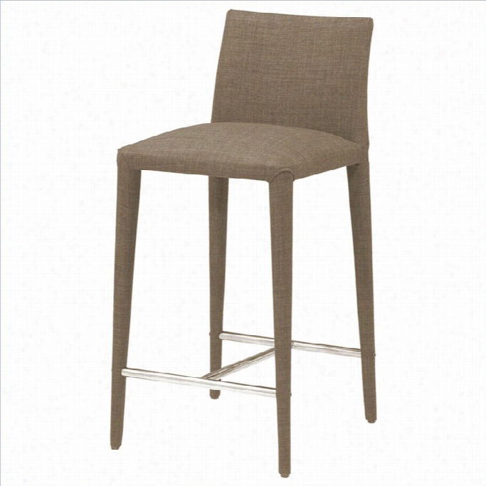 Moe's Home Collection Catina 25 Counter Stool In Cappuccino