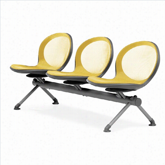 Ofm Netbeam Guest Hair With 3 Seats In Yellow