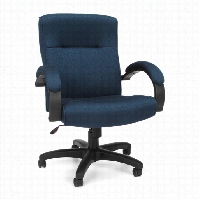 Of Mstature Series Xeecutive Mid-back Conference Office Chair In Cameo Navy