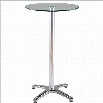 Eurostyle Alana Glass Top Bar Height Table