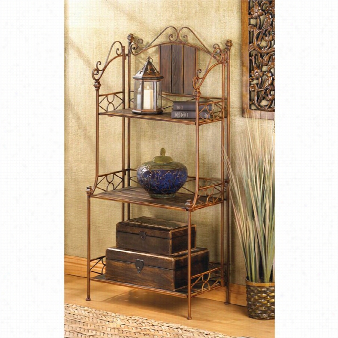 Zingz Aand Thingz Rustic Bakers Racck Shelf