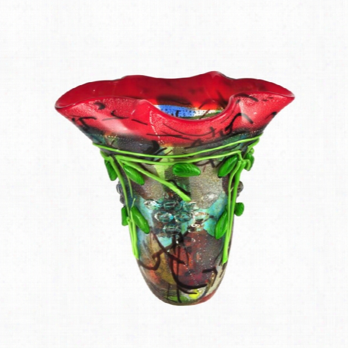 Vale Tiffany Heton Art Glass Vase