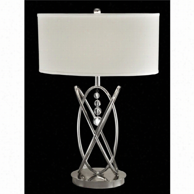 Vale Tiffany Jupiter Crystal Table Lamp