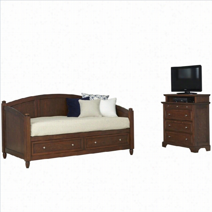 Home Styles Chesapeake Daybed And Media Chest