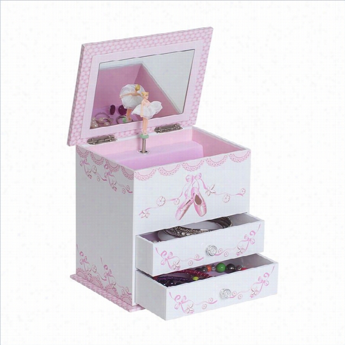 Mele And Co. Spirit Girl'ss Musical Ballrrina Jewelry Box