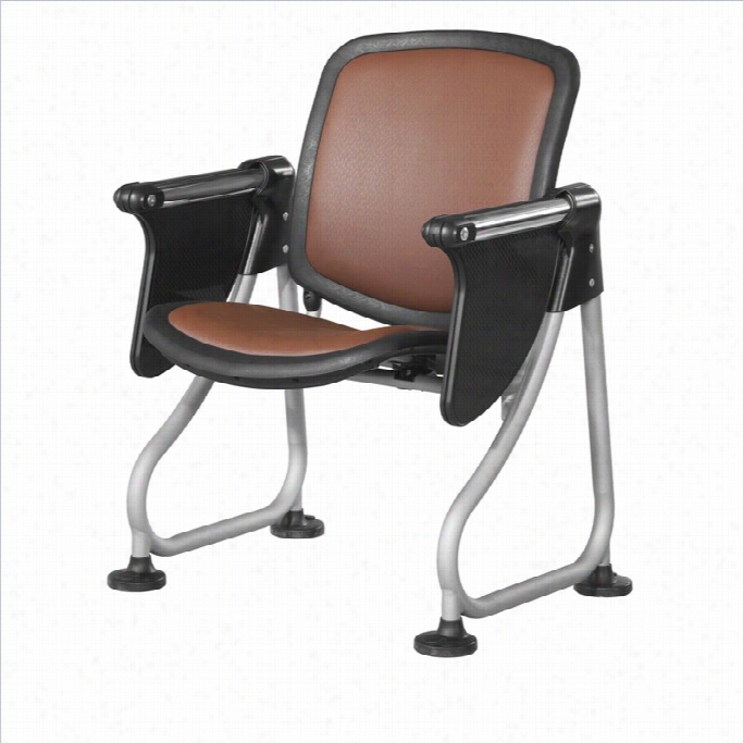 Ofm Readylink Row Starter Chair With Tablet In Maroon